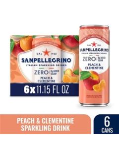 San Pellegrino Peach & Clementine Zero 6pk