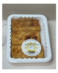 Mozzarella & Mushroom Croquettes (3pk)
