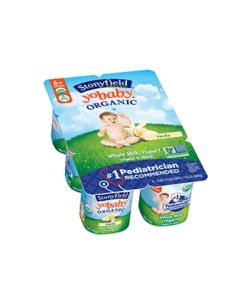 Stonyfield Yobaby Organic Vanilla Yogurt (6pk)
