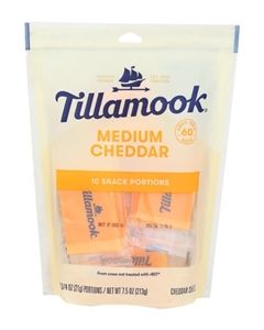 Tillamook Medium Cheddar  Snacks (7.5 oz)