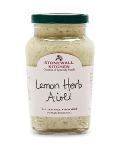 Stonewall Lemon Herb Aioli 10.25 OZ