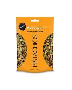 Wonderful Pistachios No Shells Honey Roasted (5.5oz)