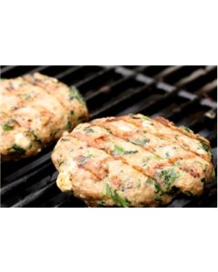 Chicken Burger Spinach Feta