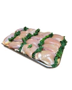 Abhf Veg.Diet Air-Chilled Cage Free Chk Thighs Bnl