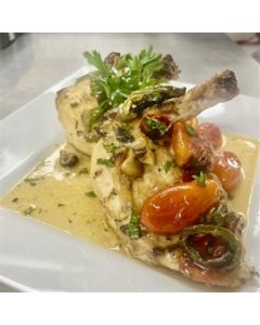 Oven Roasted Free Range Spicy French Cut Chicken Breast