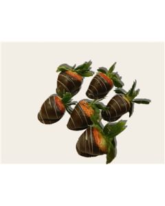 Chocolate Dipped Stem Strawberries
