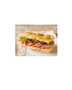 Ham & Swiss Half Sandwich Combo