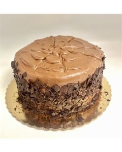 Chocolate Silk Cake 10"