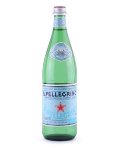 San Pellegrino Water 33.8Oz Glass
