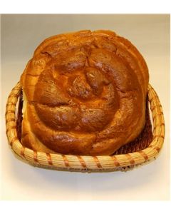 Round Challah For The Holiday