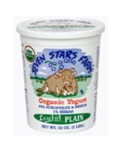 Seven Stars Organic Low Fat Yogurt