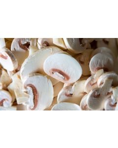 Sliced White Mushrooms