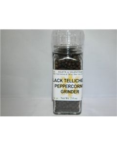 A&V Blk Tellicher Peppercorn Grinder