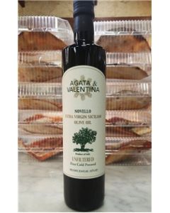 A&V Sicilian Novello Extra Virgin Olive Oil (25oz)