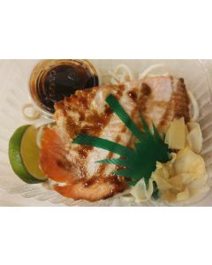 Salmon Teriyaki W/ Udon Noodles