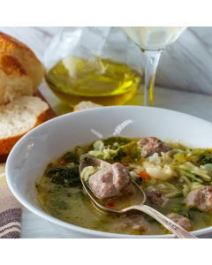 Italian Wedding Soup With Meatballs