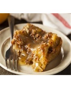 Caramel Apple Pecan Bread Pudding