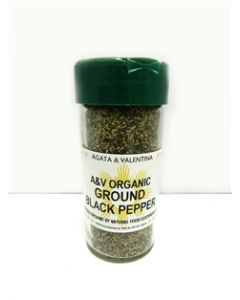 A&V Ground Black Pepper Organic