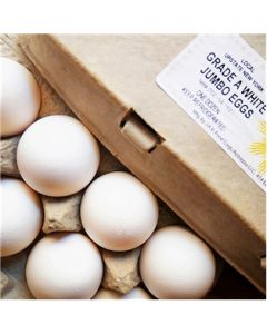A&V Cage Free Jumbo White Eggs