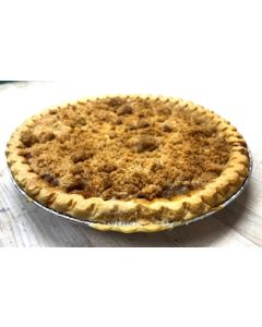 9" Peach Crumb Pie