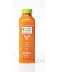 Pure Green Golden Girl Cold Pressed Juice (16oz.)