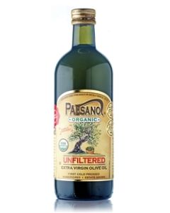 Paesanol Sicilian Extra Virgin Olive Oil  Unfiltered Organic (1liter)