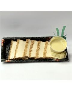 Pan Fried Organic Teriayaki Tofu With Honey Mustard Sauce 4oz