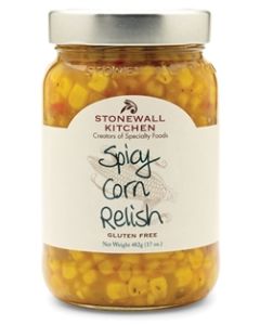 Salsa Spicy Corn Relish Stonewall Kitchen 17oz