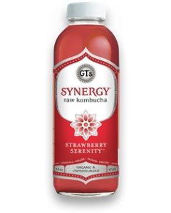 GT ORGANIC STRAWBERRY SERENITY KOMBUCHA