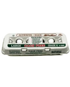 Alderfer Large Cage Free White Eggs (1doz)