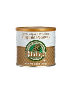 Hubs Unsalted Virginia Peanuts (12oz.)
