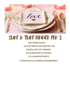 French Cut Chicken Breast Dinner For 2