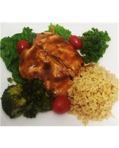 Asian Style Grilled Chicken, Brown Rice & Broccoli