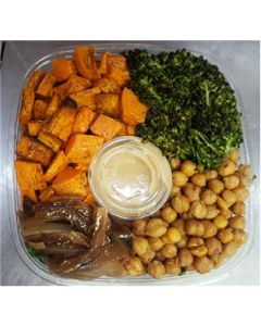 Sweet Potato Chickpea Buddha Bowl