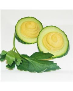 Cucumber Hummus Cups