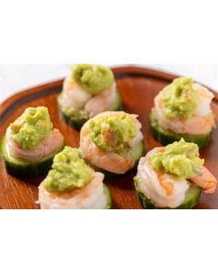 Cucumber, Shrimp & Gucamole