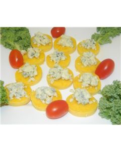 Polenta Rounds W/Blue Cheese