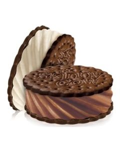 Skinny Cow Vanilla & Chocolate Ice Cream Sandwiches