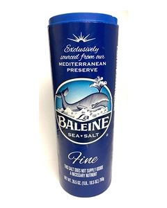 LA BALEINE SEA SALT FINE DRUM (26 oz.)