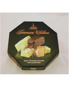 Torrone Siciliano - 250Gr Scatola Ottagono Torronc