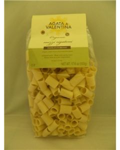 A&V Organic Mezzi Rigaton Pasta (17.63 Oz)