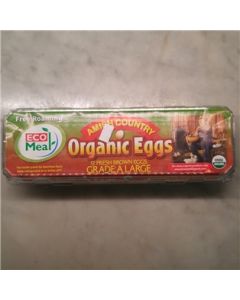 Ecomeal Organic Grade A Large Brown Eggs (dozen)