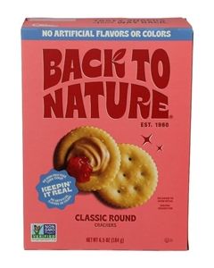 Back to Nature Crackers Classic Rounds 6.5oz