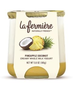 La Fermiere Pineapple Coconut Yogurt (5.6oz)