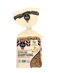 Sigal Gluten Free Everything Crispbread (8.29oz)