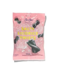 Bonbon Swedish Salty Licorice Twists 4.2oz
