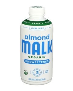 Malk Organic Unsweetened Almond Milk (28oz)