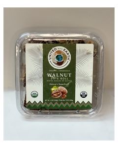 United with Earth Org Walnut Date Roll  (12oz )