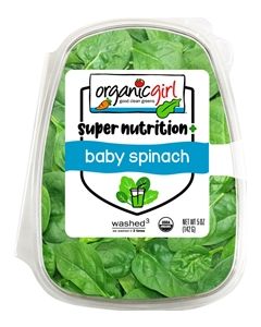 Olivias Organic Baby Spinach (5oz)