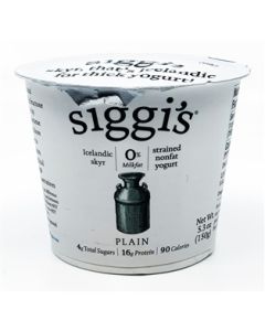 Siggis Plain Skyr Yogurt (5.3oz.)